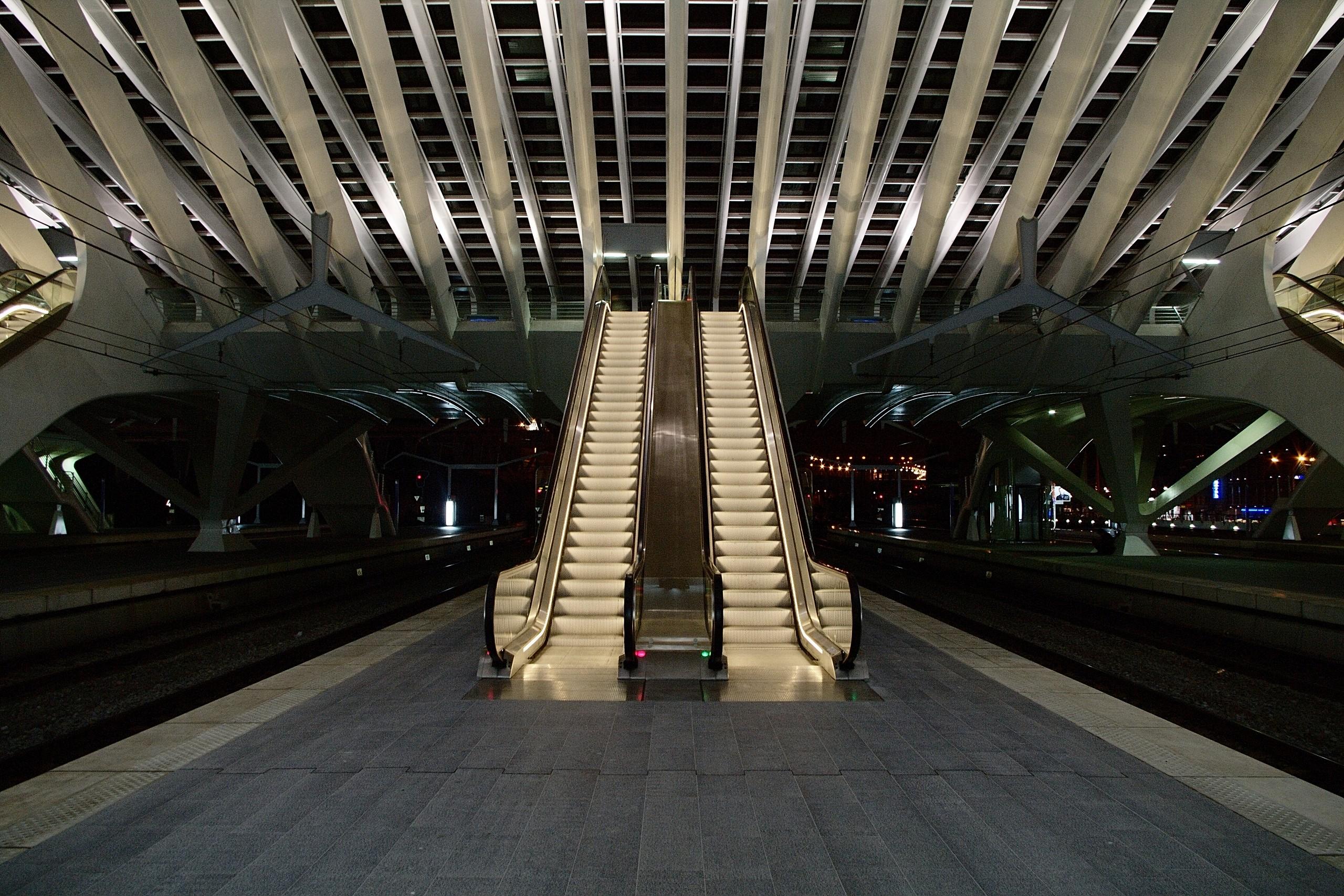 Pair of Escalators